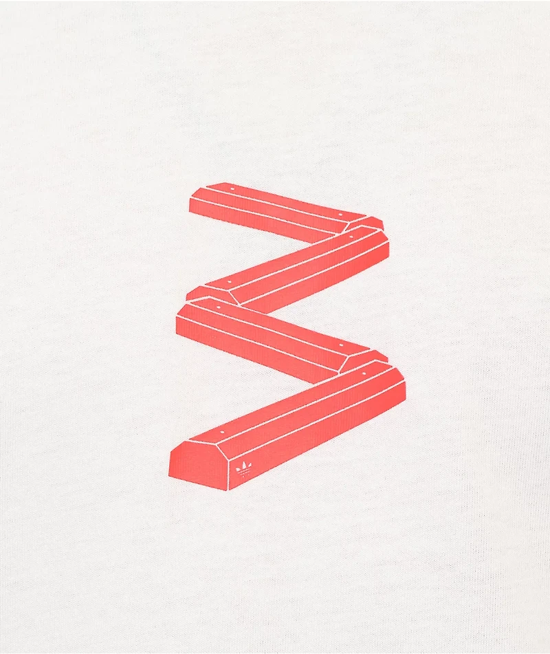 adidas CUR3 White T-Shirt