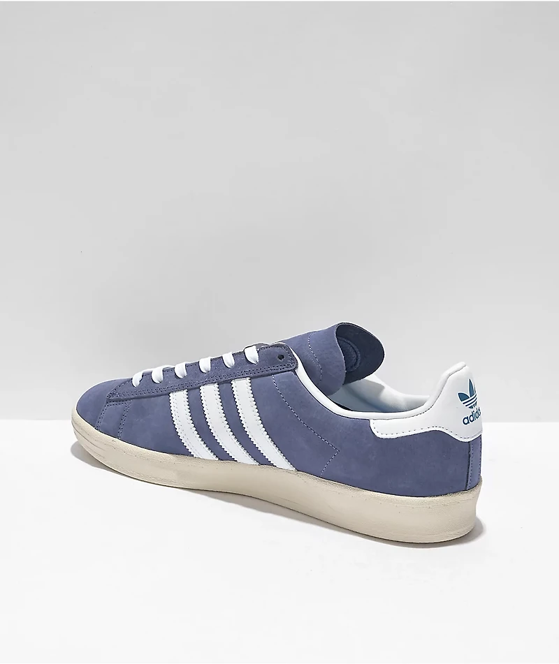 adidas Campus ADV Orbit Violet & White Skate Shoes