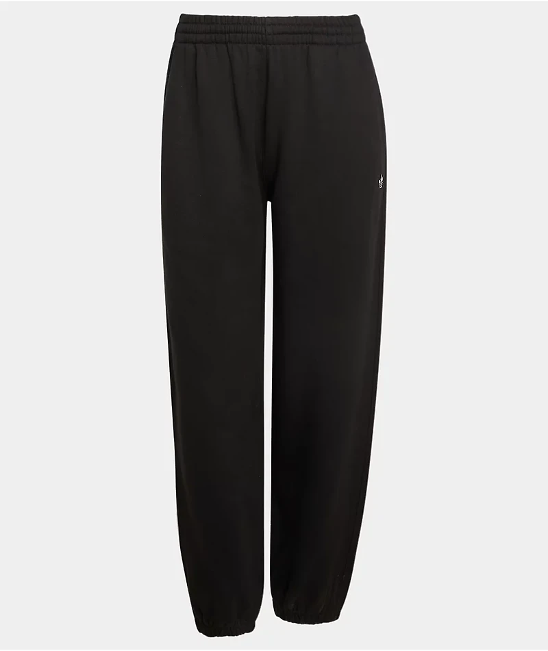 adidas Essentials Black Jogger Sweatpants