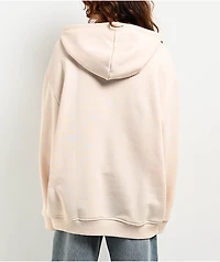 adidas Essentials Oversized Crème Hoodie