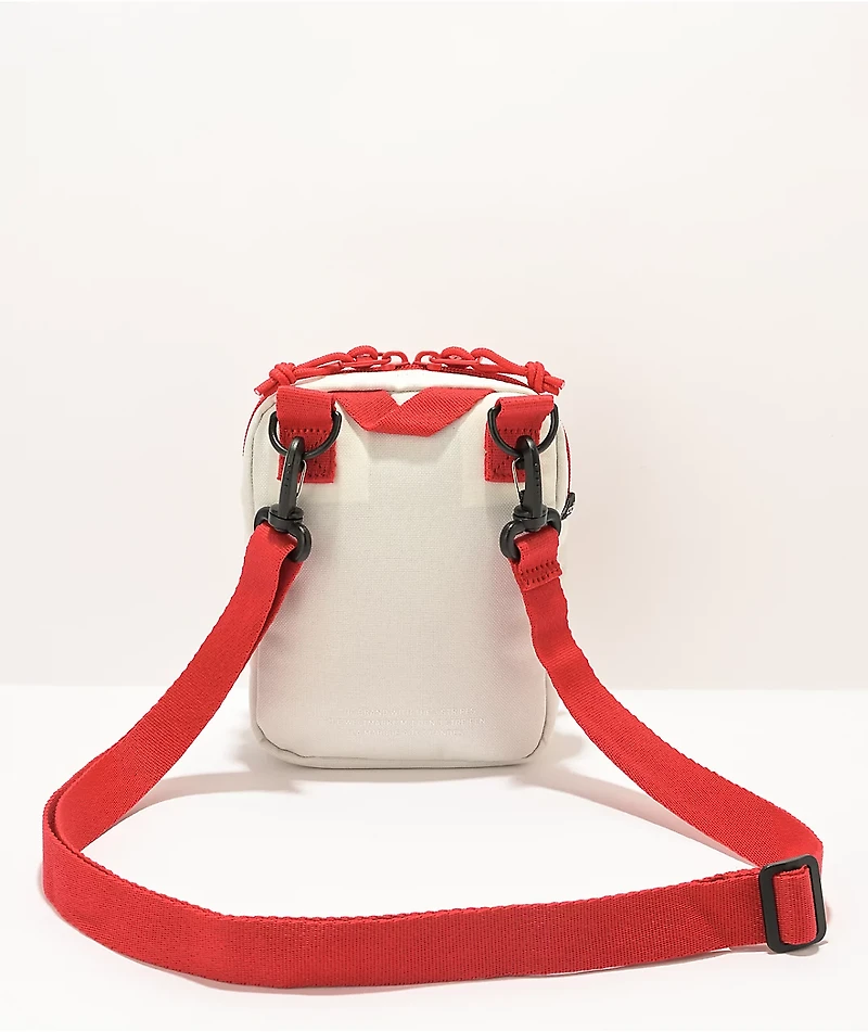 adidas Fest Off White & Scarlet Crossbody Bag