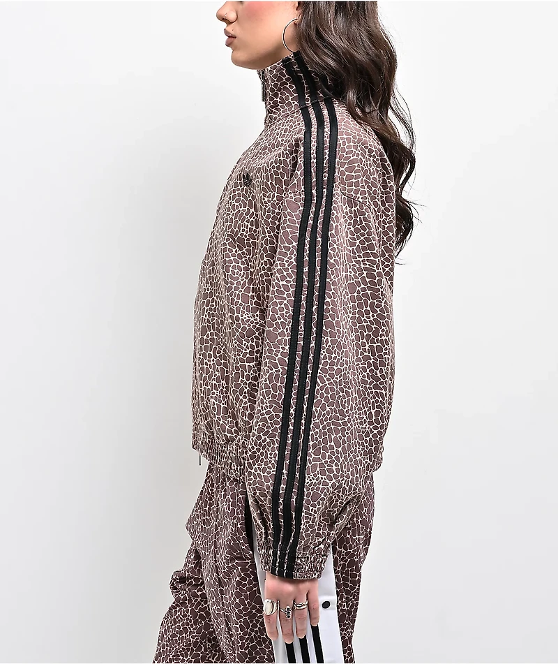 adidas Firebird Giraffe Print Jacket