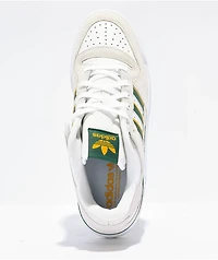 adidas Forum 84 Low ADV White, Green & Yellow Skate Shoes
