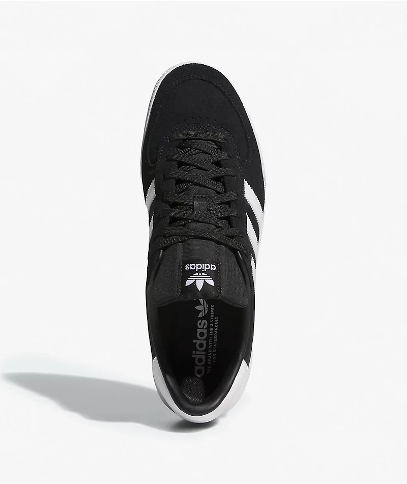adidas Glenburn ADV Black & White Skate Shoes