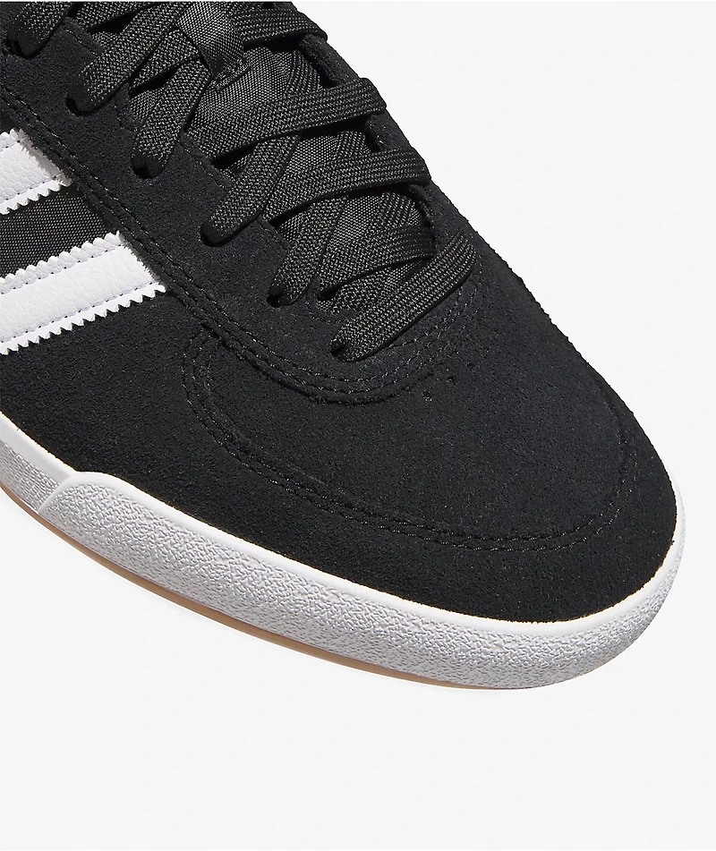 adidas Glenburn ADV Black & White Skate Shoes