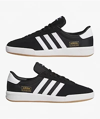 adidas Glenburn ADV Black & White Skate Shoes