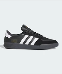adidas Glenburn ADV Core Black, Cloud White & Carbon Skate Shoes