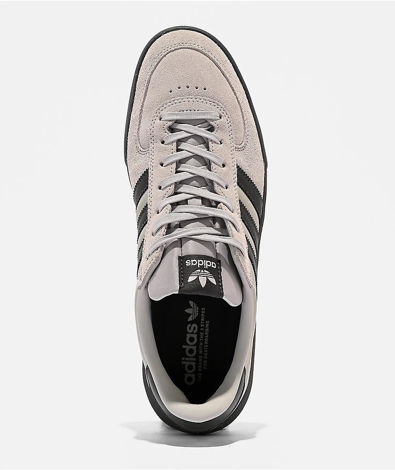 adidas Glenburn ADV Grey, Carbon, & Blue Skate Shoes