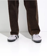 adidas Glenburn ADV Grey, Carbon, & Blue Skate Shoes