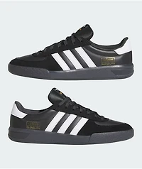 adidas Glendburn ADV Core Black, Cloud White & Carbon Skate Shoes