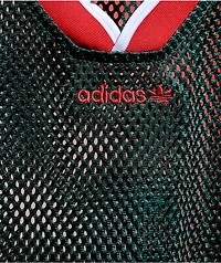 adidas Green Crop Mesh Jersey