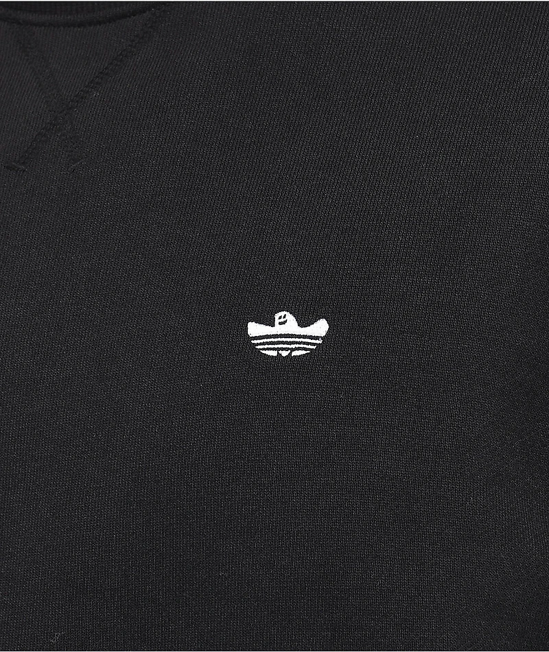 adidas Heavyweight Schmoofoild Black Crewneck Sweatshirt