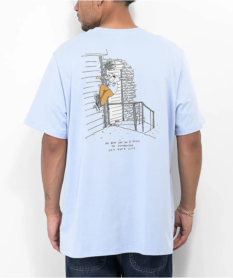 adidas Henry Jones NYC Blue T-Shirt