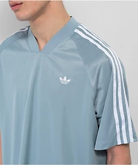 adidas Herringbone Magic Grey Soccer Jersey