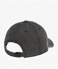 adidas Italian Dye Black Wash Strapback Hat
