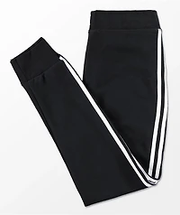 adidas Kids Trefoil Black Sweatpants
