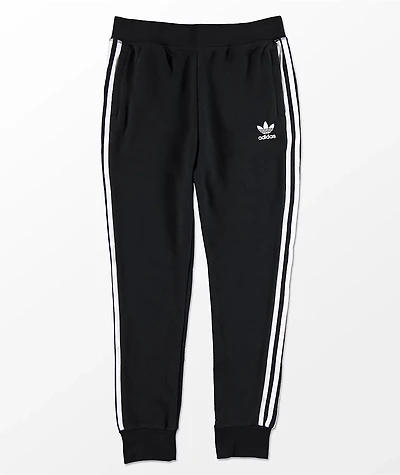 adidas Kids Trefoil Black Sweatpants