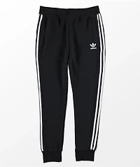 adidas Kids Trefoil Black Sweatpants