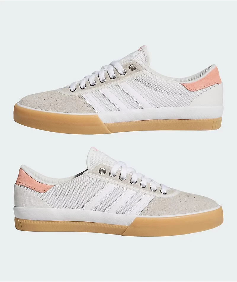 adidas Lucas Premiere White & Crystal Skate Shoes