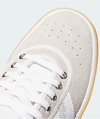 adidas Lucas Premiere White & Crystal Skate Shoes