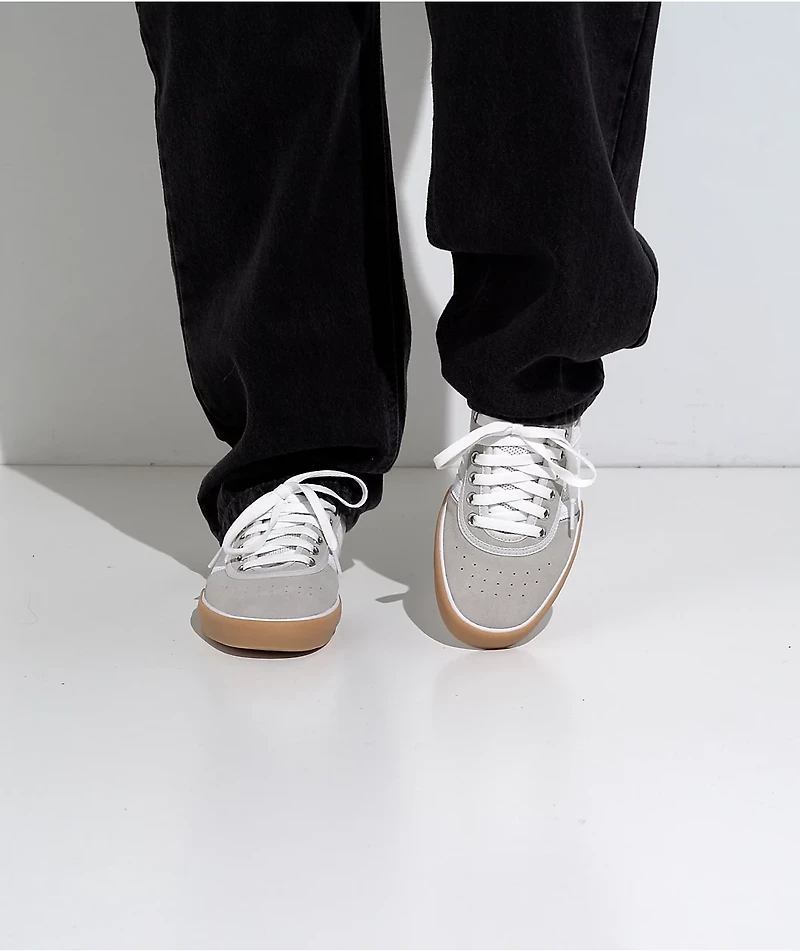 adidas Lucas Premiere White & Crystal Skate Shoes