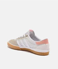 adidas Lucas Premiere White & Crystal Skate Shoes