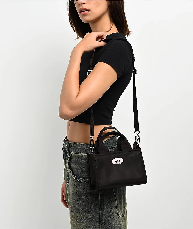 adidas Micro Brown & Pink Tote Bag