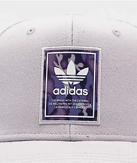 adidas Modern Camo Silver & Purple Snapback Hat