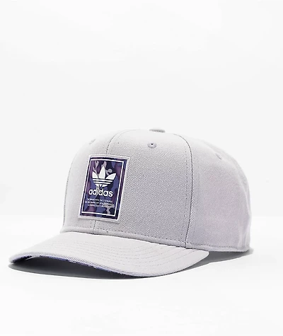 adidas Modern Camo Silver & Purple Snapback Hat