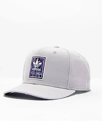 adidas Modern Camo Silver & Purple Snapback Hat