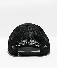 adidas New Prep Black Trucker Hat