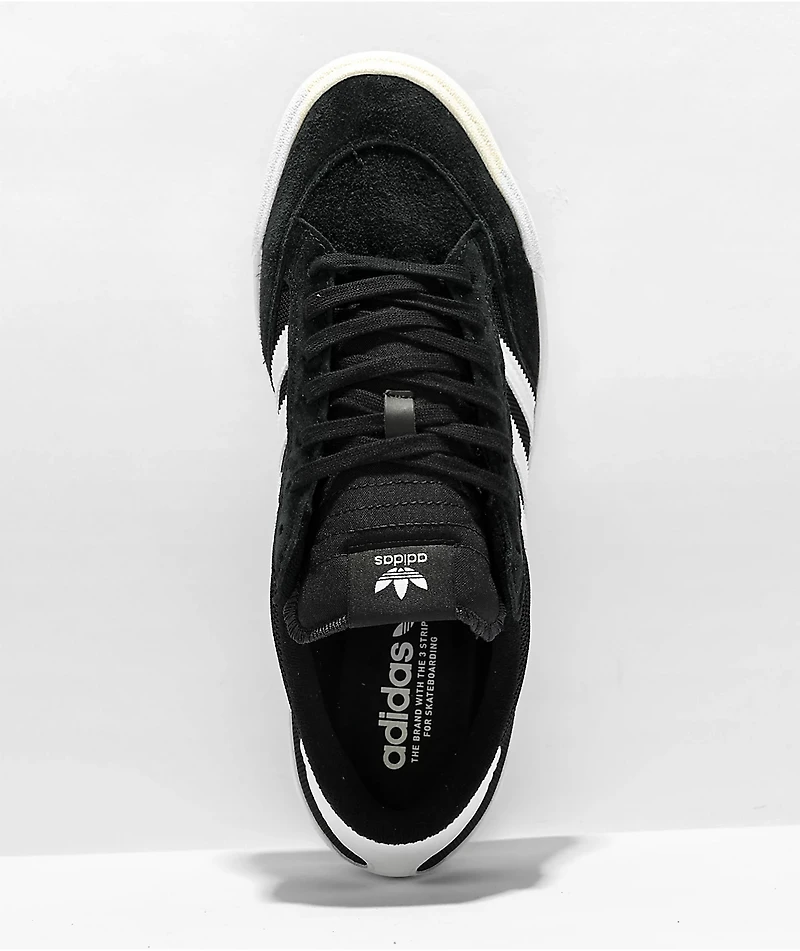 adidas Nora Black & White Skate Shoes
