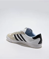 adidas Nora Crystal White & Core Black Skate Shoes
