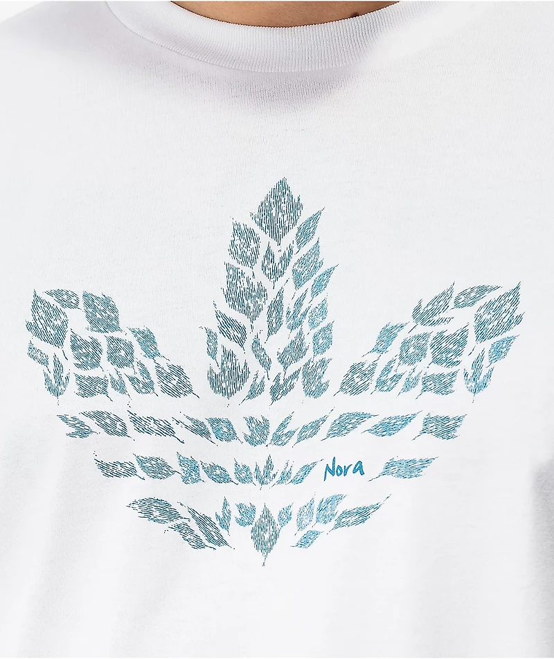 adidas Nora Graphic White T-Shirt