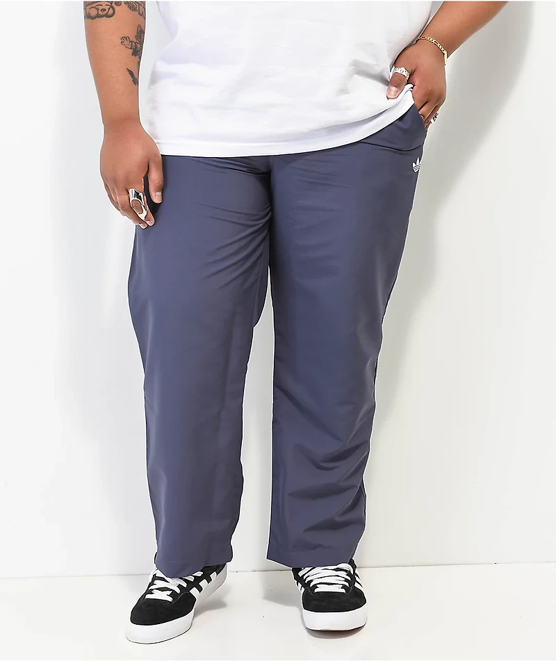 adidas Nora Navy & White Track Pants