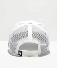 adidas Original Dart Trefoil Patch White Snapback Hat