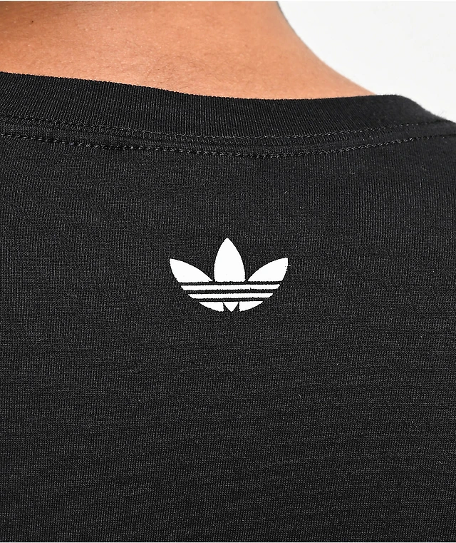 Adidas Originals Spray Black T-Shirt Connecticut Post Mall