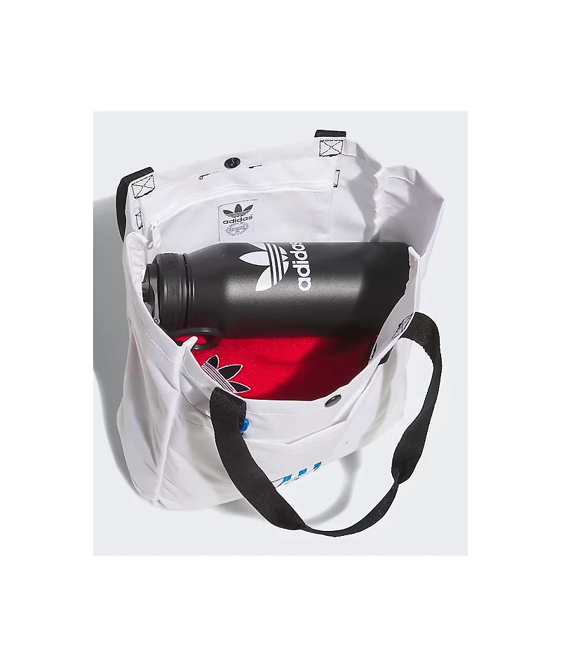 adidas Originals Adibreak White, Blue Bird, & Black Tote Bag