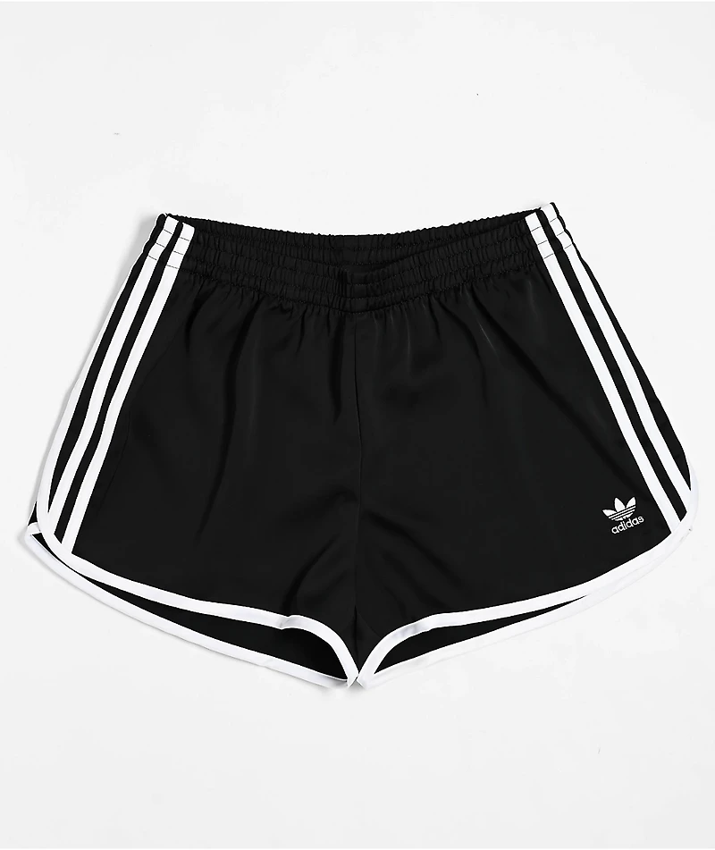 adidas Originals Adicolor 3-Stripes Sprinter Black Track Shorts
