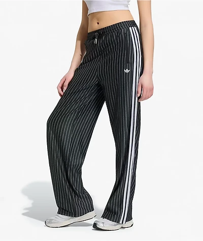 adidas Originals Adicolor Classics Pinstripe Firebird Grey Loose Fit Track Pants