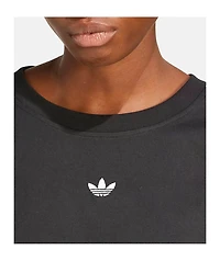 adidas Originals Adilenium Season 3 Black Boxy Crop T-Shirt