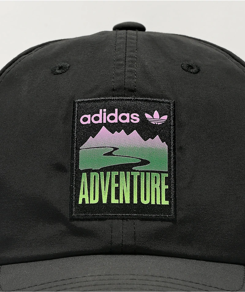 adidas Originals Adventure Mountain Black Strapback Hat