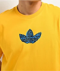 adidas Originals Always On Trefoil Yellow T-Shirt