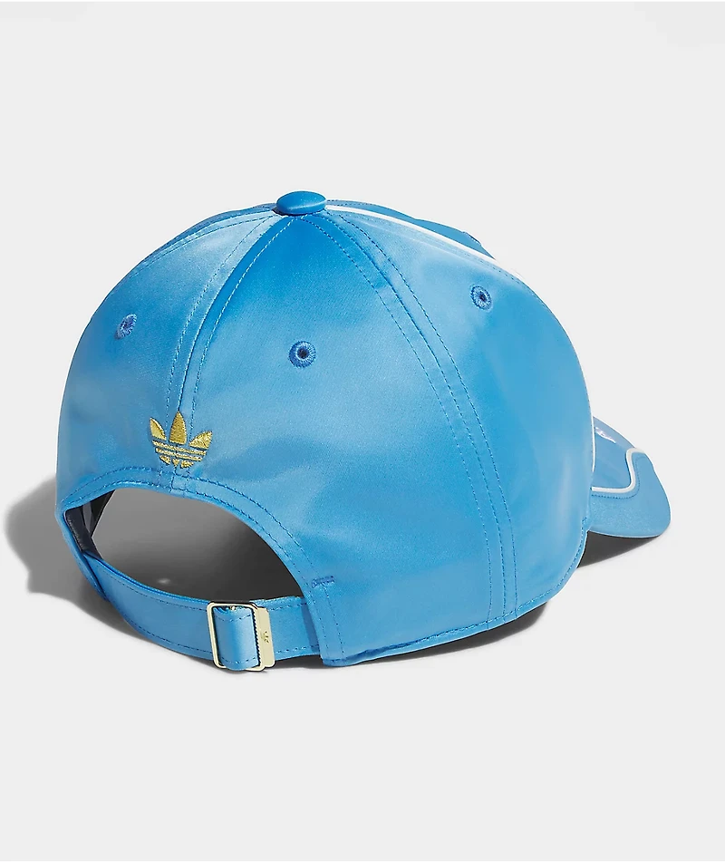 adidas Originals Argentina Blue Satin Strapback Hat