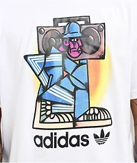 adidas Originals B-Boy White T-Shirt