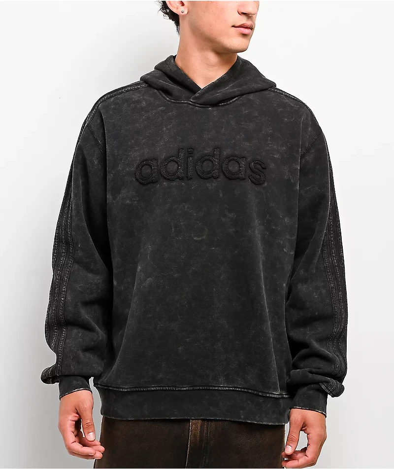 adidas Originals Black Wash Hoodie