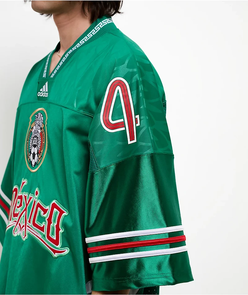 adidas Originals Bringback Remixed Mexico Green Soccer Jersey