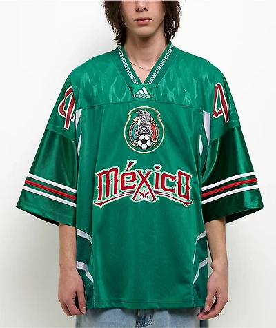 adidas Originals Bringback Remixed Mexico Green Soccer Jersey