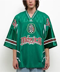 adidas Originals Bringback Remixed Mexico Green Soccer Jersey