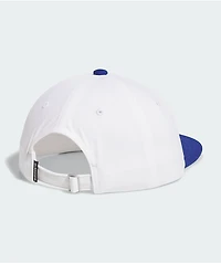 adidas Originals Call Now For Sports White & Semi-Lucid Blue Strapback Hat